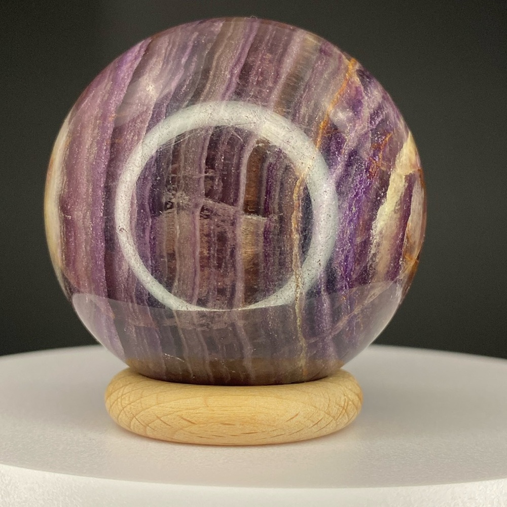 48. Rainbow Fluorite Sphere